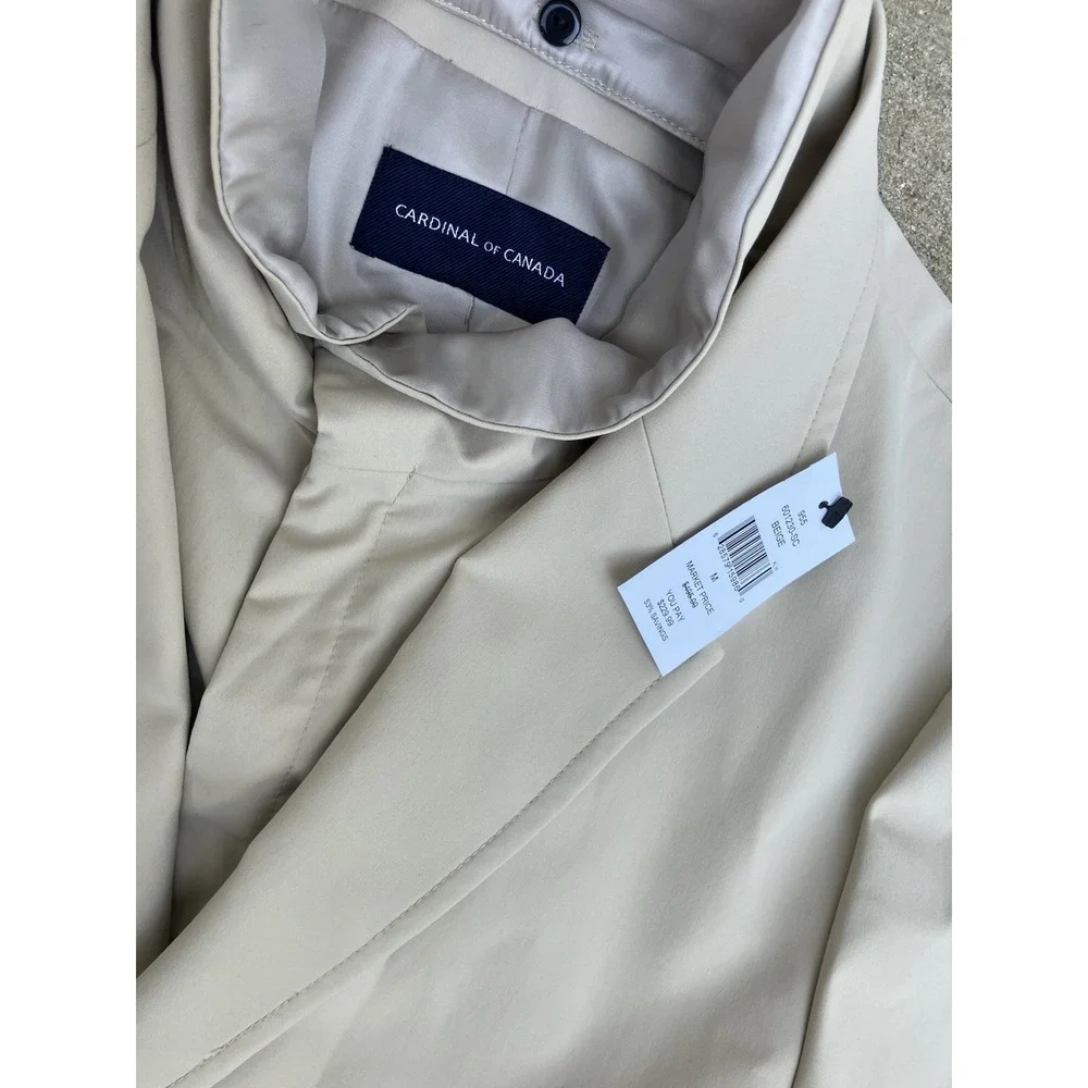 Cardinal of Canada Utility Removable Bib Sport Jacket Med Luxury Sport Coat Tan
